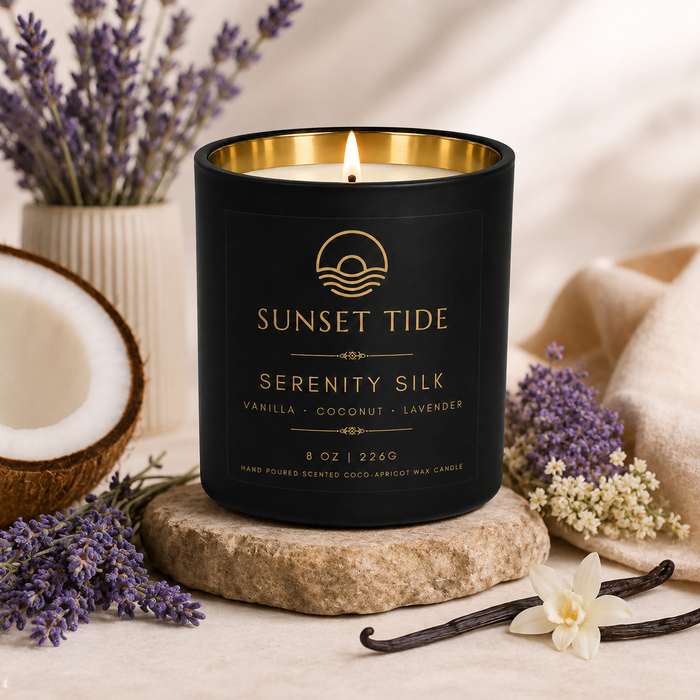 Serenity Silk Candle