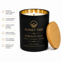 Serenity Silk Candle — view 3